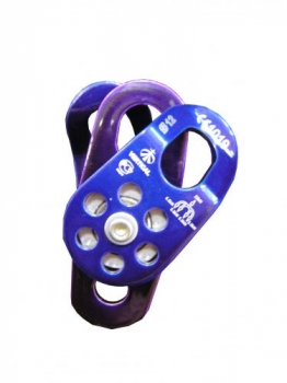 Блок-ролик Vertical ver 0408 двойной (дюралевый) с подшипником