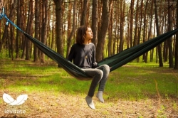 Гамак Levitate Camp dark green