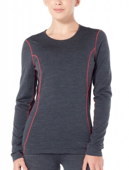 Термокофта Icebreaker Oasis Deluxe LS Crewe W BF200 арт. 104385