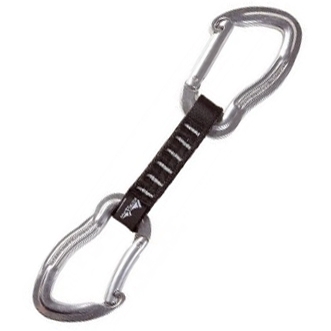 Оттяжка с карабинами Austrialpin Easy Classic Set 17cm polished KS12AC