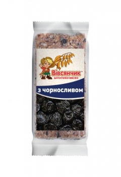 Энергетический овсяный батончик Харчи с черносливом