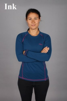 Термофутболка Rab Women's Dryflo® 120 Long Sleeve Tee QBT-67