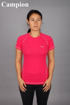 Термофутболка Rab Women's Dryflo® 120 Short Sleeve Tee QBT-69