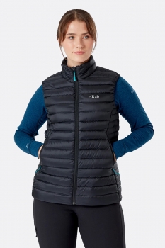 Жилет пуховый Rab Women's Microlight Vest QDB-19