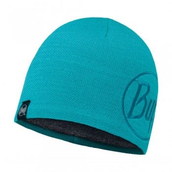 Шапка Buff Knitted & Polar Hat Solid Logo Turquoise 113518