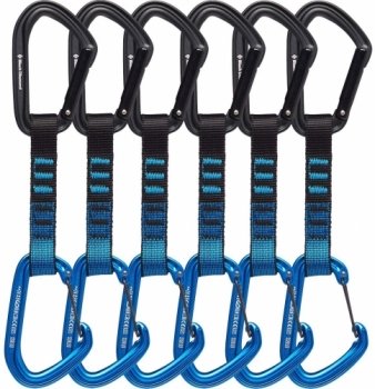 Оттяжка с карабинами Black Diamond HotForge Hybrid Quickpack 12cm BD381123
