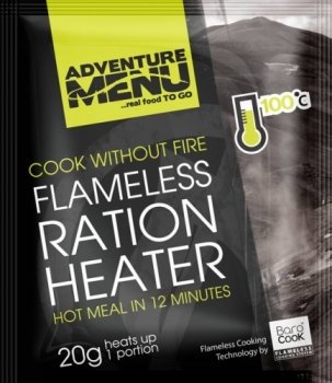 Беспламенный нагреватель Adventure Menu 20g AM6001