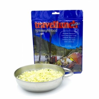 Сублимированная еда Travellunch Картофельное пюре с ветчиной и луком-пореем 125г 50157