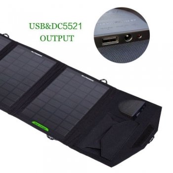 Зарядное устройство AllPower 18V 14W Foldable Solar Panel Portable Charger
