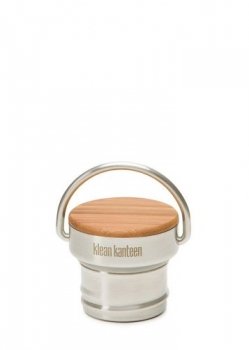 Крышка сталь-бамбук Stainless Unibody Bamboo Cap для фляг Kanteen Classic 8020102