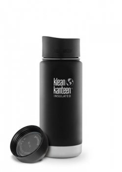 Термофляга Klean Kanteen Wide Vacuum Insulated 473 ml (с крышкой для кофе) 8020236