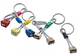 Брелок Rock Empire Key Ring Alu ZPK002