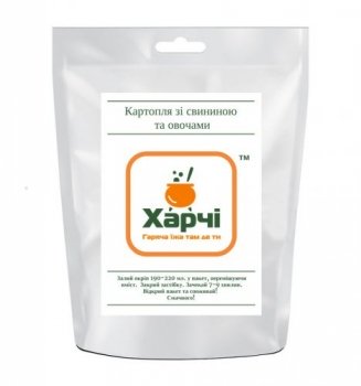 Сушеная еда Харчи Картошка со свининой и овощами
