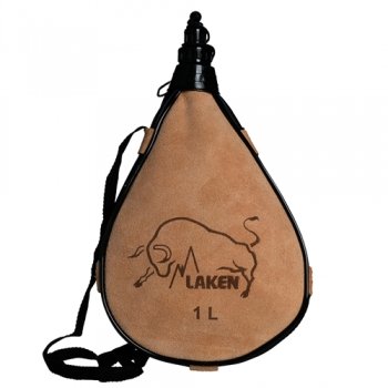 Бурдюк Laken Leather canteen 1L Прямая 