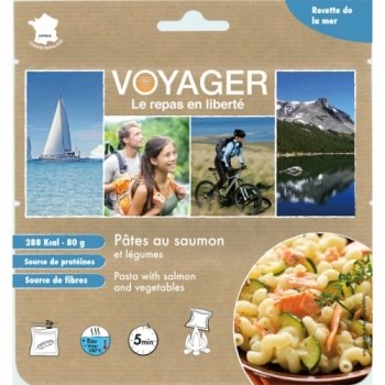 Сублимированная еда Voyager Паста с лососем и овощами 80г B111