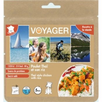 Сублимированная еда Voyager Тайская курица с рисом 80г B187