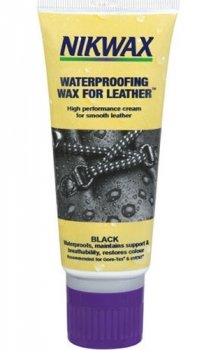 Пропитка водоотталкивающая для кожи Nikwax Waterproofing Wax for Leather Black 60 ml