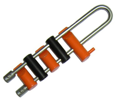 Купить Спусковое устройство Vertical Решетка 4 валика сталь ver 0304 в Киеве по лучшей цене с доставкой в Украине | Магазин NORTHWALL