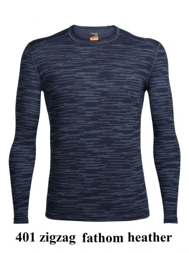 Термокофта Icebreaker Oasis Crewe BF200 Zig Zag арт. 104059 купить в Киеве. Цены, отзывы, описание. Доставка по Украине - Northwall.com.ua