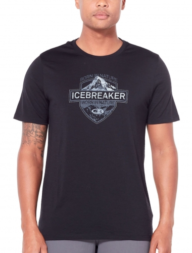 Купить Термофутболка Icebreaker Men's Tech Lite SS Alpine Crest BF150 арт. 104312 в Киеве по лучшей цене с доставкой в Украине | Магазин NORTHWALL