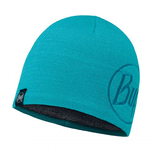 Шапка Buff Knitted & Polar Hat Solid Logo Turquoise 113518 купить в Киеве. Цены, отзывы, описание. Доставка по Украине - Northwall.com.ua