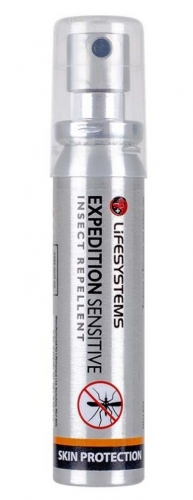 Купить Средство от насекомых LifeSystems Expedition Sensitive 25 ml 34310 в Киеве по лучшей цене с доставкой в Украине | Магазин NORTHWALL