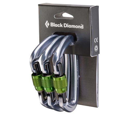 Набор карабинов Black Diamond Positron Screwgate BD381096 купить в Киеве. Цены, отзывы, описание. Доставка по Украине - Northwall.com.ua