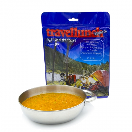 Сублимированная еда Travellunch Рис с говядиной и болгарским перцем 250г 50249 купить в Киеве. Цены, отзывы, описание. Доставка по Украине - Northwall.com.ua