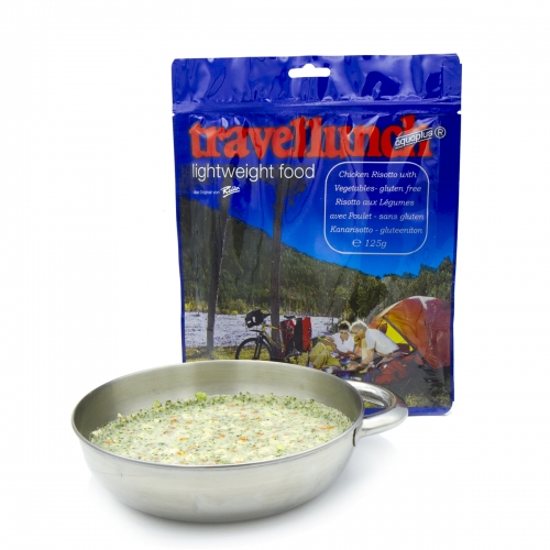 Сублимированная еда Travellunch Ризотто с курицей и овощами 125г 51137G купить в Киеве. Цены, отзывы, описание. Доставка по Украине - Northwall.com.ua