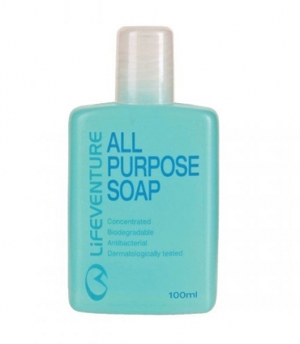 Жидкое мыло Lifeventure All Purpose Soap 100ml 62060 купить в Киеве. Цены, отзывы, описание. Доставка по Украине - Northwall.com.ua