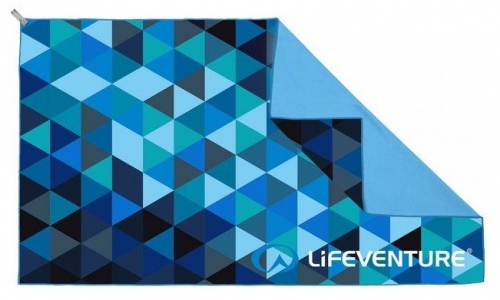 Полотенце Lifeventure SoftFibre Triangle Print Travel Towel 6307 купить в Киеве. Цены, отзывы, описание. Доставка по Украине - Northwall.com.ua