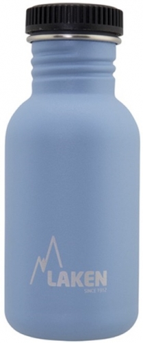 Купить Фляга Laken Basic Steel Bottle 0,5L в Киеве по лучшей цене с доставкой в Украине | Магазин NORTHWALL