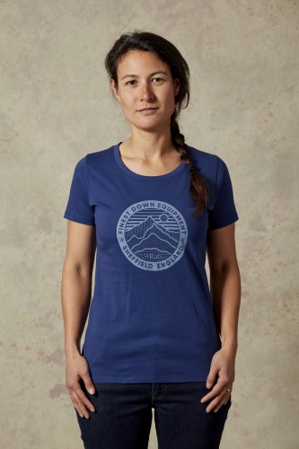 Футболка Rab Women's Stance 3 Peaks SS Tee QCB-11 купить в Киеве. Цены, отзывы, описание. Доставка по Украине - Northwall.com.ua