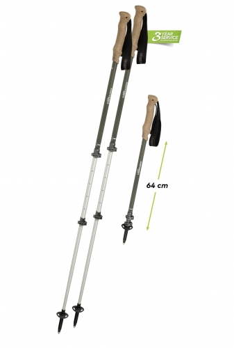Купить палки треккинговые Komperdell Ridgehiker Cork Powerlock art.1742324-10 в Киеве по лучшей цене с доставкой в Украине | Магазин NORTHWALL