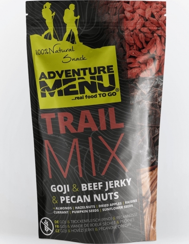 Микс Adventure Menu Trail mix (Говядина, годжи и пекан) купить в Киеве. Цены, отзывы, описание. Доставка по Украине - Northwall.com.ua