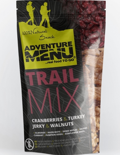 Микс Adventure Menu Trail mix (Индейка, клюква и грецкий орех) купить в Киеве. Цены, отзывы, описание. Доставка по Украине - Northwall.com.ua