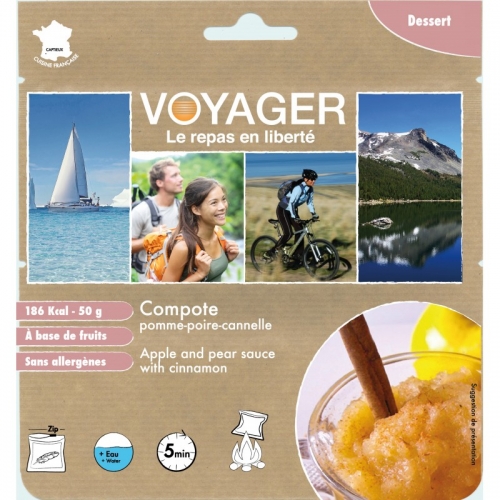 Сублимированная еда Voyager Яблочно-грушевое пюре с корицей 50г B123 купить в Киеве. Цены, отзывы, описание. Доставка по Украине - Northwall.com.ua