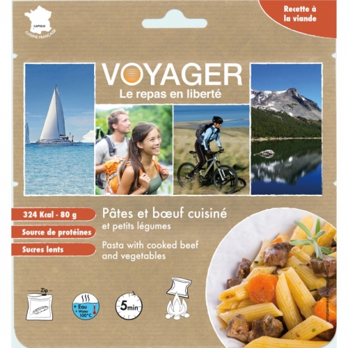 Сублимированная еда Voyager Паста с говядиной и овощами 80г B152 купить в Киеве. Цены, отзывы, описание. Доставка по Украине - Northwall.com.ua