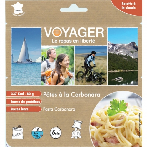 Сублимированная еда Voyager Паста Карбонара с ветчиной 80г B163 купить в Киеве. Цены, отзывы, описание. Доставка по Украине - Northwall.com.ua