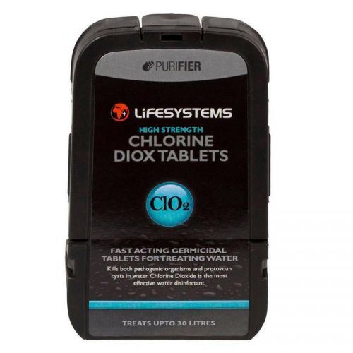 Купить Таблетки для очистки воды LifeSystems Chlorine Dioxide 44020 в Киеве по лучшей цене с доставкой в Украине | Магазин NORTHWALL