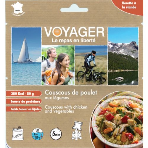 Сублимированная еда Voyager Кускус с курицей и овощами B101 купить в Киеве. Цены, отзывы, описание. Доставка по Украине - Northwall.com.ua