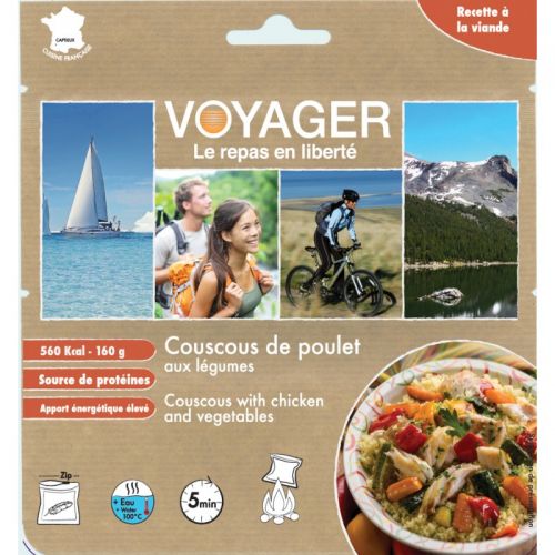 Сублимированная еда Voyager Кускус с курицей и овощами B144 купить в Киеве. Цены, отзывы, описание. Доставка по Украине - Northwall.com.ua