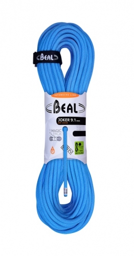 Веревка Beal Joker 9.1 mm Dry Cover купить в Киеве. Цены, отзывы, описание. Доставка по Украине - Northwall.com.ua