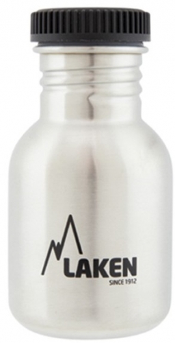 Купить Фляга Laken Basic Steel Bottle 0,35L в Киеве по лучшей цене с доставкой в Украине | Магазин NORTHWALL