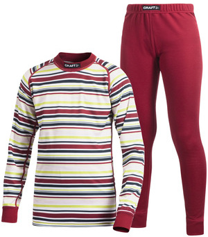 Термобелье Craft Basic 2-pack Junior Girl Print детское 193902 купить в Киеве. Цены, отзывы, описание. Доставка по Украине - Northwall.com.ua