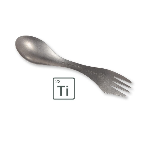 Ложка-вилка Light My Fire Spork Titanium титановая купить в Киеве. Цены, отзывы, описание. Доставка по Украине - Northwall.com.ua