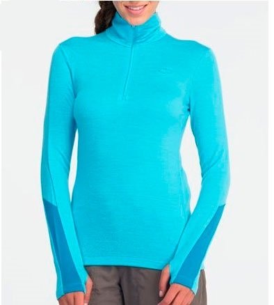 Купить Термокофта Icebreaker Vertex LS Half Zip W BF260 арт. 100753 в Киеве по лучшей цене с доставкой в Украине | Магазин NORTHWALL