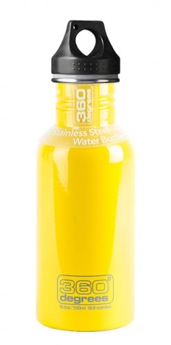 Купить Фляга 360 Degrees Stainless Steel 550ml STS360SSB в Киеве по лучшей цене с доставкой в Украине | Магазин NORTHWALL