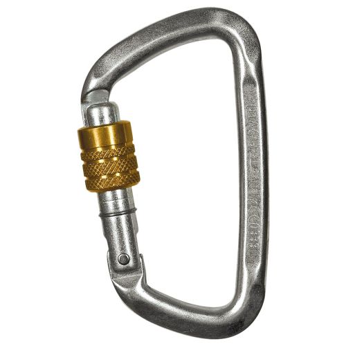 Карабин Climbing Technology D-SHAPE STEEL SG