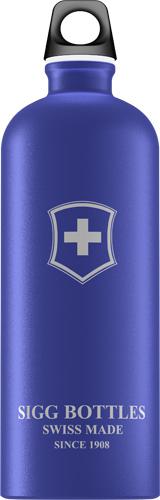 Фляга Sigg Swiss Emblem Blue Touch 1,0 l купить в Киеве. Цены, отзывы, описание. Доставка по Украине - Northwall.com.ua